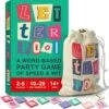 Letterpool Fun Board Games For Adults And Family (2-6 Players) — Fast Thinking Word Games For Teens And Adults Group, Adult Party Games (Two-six Players), Funny Card Games For Family Game Night -Play Nest Game 51AL4T6x88L