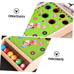VANZACK 1 Set Table Tennis Portable Swimming Pool Mini Pool Portable Pool Table Small Pool Table Mini Pool Tabletop Mini Billiards Table Game Tables For Game Room Mini Billards Cool Games -Play Nest Game 51AcskbMC0L