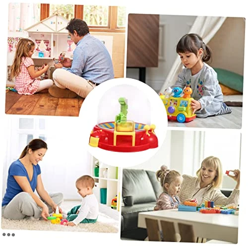 Alasum Crane Machine Toddler Toy Vending Machine Candy Micro Toys Manual Claw Machine Toddlers Grabber Machine Prize Dispenser Machine Kid Toy Grabber Machine Catcher Toy Machine USB Red 5 Alasum Crane Machine Toddler Toy Vending Machine Candy Micro Toys Manual Claw Machine Toddlers Grabber Machine Prize Dispenser Machine Kid Toy Grabber Machine Catcher Toy Machine USB Red - Image 3