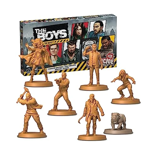 Zombicide The Boys Character Pack #2 - Survivors From The Boys For Epic Zombie Action! Cooperative Board Game For Ages 14+, 1-6 Players, 60 Minute Playtime, Made By CMON 4 Zombicide The Boys Character Pack #2 - Survivors From The Boys For Epic Zombie Action! Cooperative Board Game For Ages 14+, 1-6 Players, 60 Minute Playtime, Made By CMON - Image 2