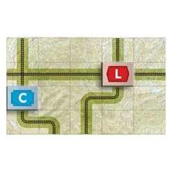 Capstone Games Nano9Games Volume 1: Railways - Capstone Games, 19th Centrury Themed Action Performing Railroad Game, 1 Player, 30 Mins -Play Nest Game 51BOEyzyNuL