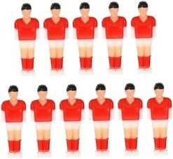 HOLIDYOYO 22 Pcs Football Machine Player Mini Footballs Toy Machine Doll Set Resin Foosball Player Foosball Table For Kids Portable Mini Table Football Creative Table Football Boys Component -Play Nest Game 51C4bPGSW9L. AC
