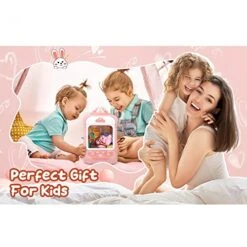 HOUKAI Candy Claw Machine For Kids, With 20 Mini Plush Toys And 10 Gashapons Claw Machine Toy Adjustable Sounds And Music Small Vending Machine, Electronic Arcade Claw Game,Pink -Play Nest Game 51C4gdfKL8L