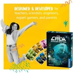 Thames & Kosmos The Crew - Mission Deep Sea | Card Game | Cooperative | 2 To 5 Players | Ages 10+ | Trick-Taking | 32 Levels Of Difficulty | Endless Replayability -Play Nest Game 51CFd6zQuGL