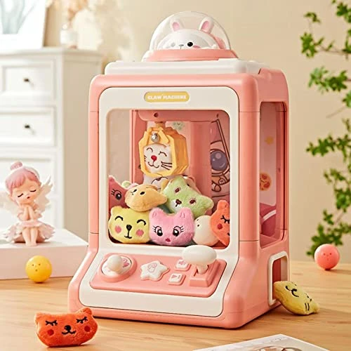 Harilla Small Claw Machine ,Kids Arcade Claw Machine , Pink 6 Harilla Small Claw Machine ,Kids Arcade Claw Machine , Pink - Image 4