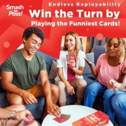 Bold. Smash Or Pass: The Hilarious Game Night Adult Card Game - 3-20 Players - Fun Card Games And Party Game For Adults - Perfect For Girls Night, Bachelorette Party, Or Strangers -Play Nest Game 51CYF8CiMfL