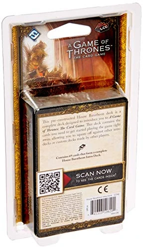 Fantasy Flight Games A Game Of Thrones LCG Second Edition: House Baratheon Deck 4 Fantasy Flight Games A Game Of Thrones LCG Second Edition: House Baratheon Deck - Image 2