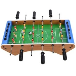 Yencoly Foosball Table, Family Game PP+Wood Material Kids Toy Board Classic Soccer Game Table, Football Kicker For Baby