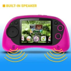 Handheld Portable Digital Screen 200 Preloaded Games , 2.7” Color Display Pink -Play Nest Game 51EJHj1hSzL