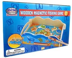 Matty's Toy Stop Deluxe Wooden Magnetic Fishing Game 8 Matty's Toy Stop Deluxe Wooden Magnetic Fishing Game -Play Nest Game 51EWWhLiArL