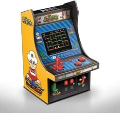 My Arcade Micro Player Mini Arcade Machine: Pac-Man Video Game, Fully Playable, 6.75 Inch Collectible, Color Display, Speaker, Volume Buttons, Headphone Jack, Battery Or Micro USB Powered -Play Nest Game 51Ff8vBJVsL. AC
