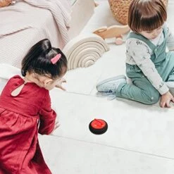 Totority Floating Curling Ball Kids Outdoor Playsets Kids Football Toys Soccer Toy Tabletop Curling Game Tabletop Curling Game Pucks Replacement Shuffleboard Rollers Eva Electric Curling -Play Nest Game 51H3db8gQiL