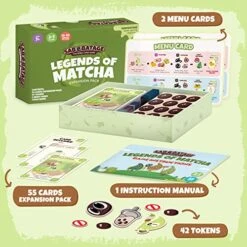 Sabobatage Expansion Pack: Legends Of Matcha - Easy Family-Friendly Party Game | Card Games For Adults, Teens & Kids | 2-7 Players -Play Nest Game 51HSf4I6D1L