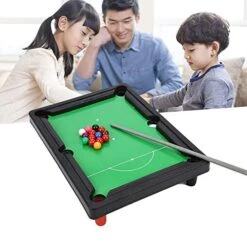 Kid Pool Table, Desktop Mini Billiard Tables Billiard Toy 15Pcs Balls For Above 3 Years Old -Play Nest Game 51ItMsdMkHL