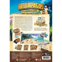 GIGAMIC Hellapagos: Big Box | Cooperative Party Game For Teens And Adults | Ages 10+ | 3 To 12 Players | 20 Minutes