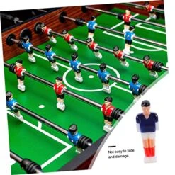 HOLIDYOYO 22 Pcs Football Machine Player Mini Footballs Toy Machine Doll Set Resin Foosball Player Foosball Table For Kids Portable Mini Table Football Creative Table Football Boys Component -Play Nest Game 51Jpibbl4LL