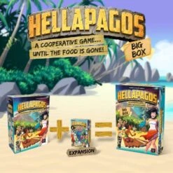GIGAMIC Hellapagos: Big Box | Cooperative Party Game For Teens And Adults | Ages 10+ | 3 To 12 Players | 20 Minutes 9 GIGAMIC Hellapagos: Big Box | Cooperative Party Game For Teens And Adults | Ages 10+ | 3 To 12 Players | 20 Minutes -Play Nest Game 51KQNB7RriL