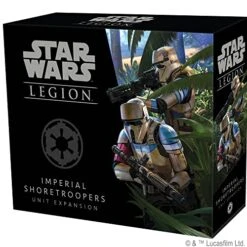 Fantasy Flight Games Atomic Mass Games Star Wars Legion Imperial Shoretroopers Unit Expansion | Two Player Battle Game | Miniatures Game | Strategy Game For Adults And Teens | Ages 14+ | Avg. Playtime 3 Hours | Made -Play Nest Game 51Kj9Q2MjbL