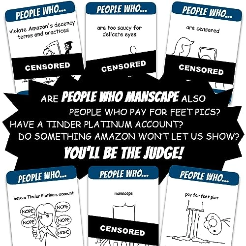 Indie Boards & Cards I Feel Attacked NSFW - Definitely Not Safe For Work! Hilarious Party Game For Adult Board Game Nights - Funny Card Games For Adults 18+, 4 To 10 Players (or More!) 4 Indie Boards & Cards I Feel Attacked NSFW - Definitely Not Safe For Work! Hilarious Party Game For Adult Board Game Nights - Funny Card Games For Adults 18+, 4 To 10 Players (or More!) - Image 2