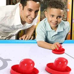 RayChee 48in Air Hockey Table For Kids And Adults, Portable Hockey Table W/LED Scoreboard, 2 Pucks, 2 Pushers, Powerful 12V Motor For Home, Game Room, Bar 9 RayChee 48in Air Hockey Table For Kids And Adults, Portable Hockey Table W/LED Scoreboard, 2 Pucks, 2 Pushers, Powerful 12V Motor For Home, Game Room, Bar -Play Nest Game 51LoZiEtGsL