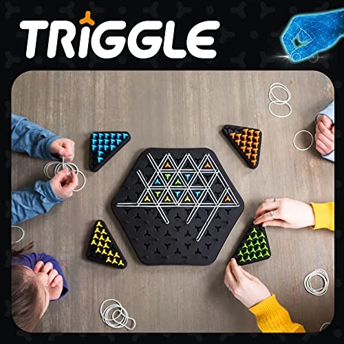 Fat Brain Toys Triggle Game | Ages 8+ | 2-4 Players | 1 Set 6 Fat Brain Toys Triggle Game | Ages 8+ | 2-4 Players | 1 Set - Image 4