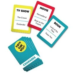 University Games, Party Game Night Charades Card Game, Ages 12 And Up -Play Nest Game 51N22WQAHuL