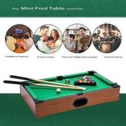 Hora De Lima Mini Pool Table For Kids Small Billiards Game Table Top Pool Table Toy For Cat Gift For Kids Cat Pool Table Toy -Play Nest Game 51NyRCMa06L
