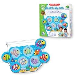 Learning Journey International My First Play It - Match My Fish - 4 Playing Boards And 16 Matching Game Pieces, Multicolor (138793)