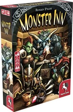 Monster Inn – Board Game By Pegasus Spiele - 3-5 Players – 20-30 Minutes Of Gameplay – Games For Game Night – Teens And Adults Ages 14+ - English Version