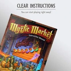 Think Fun Mystic Market Strategy Card Game For 2-4 Players Ages 10 And Up – An Exciting Fast Paced Game Perfect For Both Families And Gamers, Multi -Play Nest Game 51Qyr4kbEWL