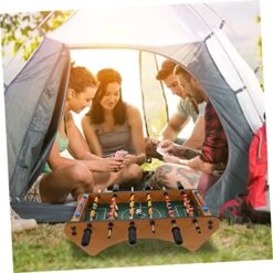 INOOMP 1pc Table Tennis Footballs For Kids Indoor Toys Desktop Toys Table Soccer Game Football Game Toy Foosball Tabletop Games Parent-Child Football Game Creative Football Game Green -Play Nest Game 51RWhGxdxAL