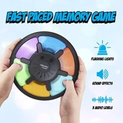 Point Games Handheld Memory Game, Kids Electronic Games, Sequence Fun For Kids With Lights & Sounds, Brain Challenge For Boys & Girls Ages 8+ 8 Point Games Handheld Memory Game, Kids Electronic Games, Sequence Fun For Kids With Lights & Sounds, Brain Challenge For Boys & Girls Ages 8+ -Play Nest Game 51SdVNB4gSL