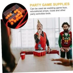 BESPORTBLE 2 Sets Game Props Party Drinking Games Bachelorette Party Toys Interactive Pong Games Wedding Props Sports Toys Plastic Outdoor Playsets Interactive Game Prop Kids Playing Toy Gift