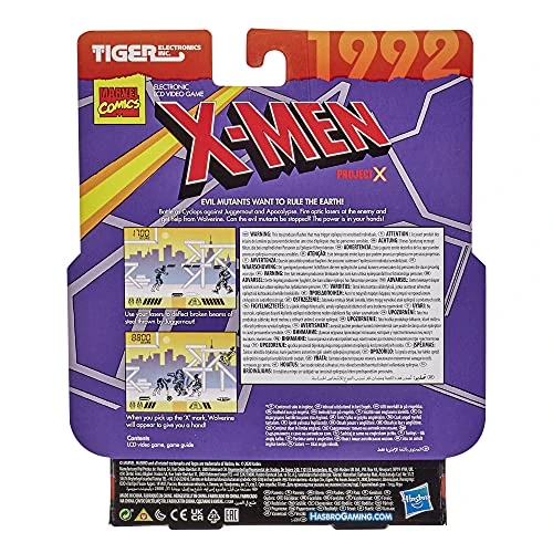 Hasbro Gaming Tiger Electronics Marvel X-Men Project X Electronic LCD Video Game, Retro-Inspired 1-Player Handheld Game, Ages 8 And Up 5 Hasbro Gaming Tiger Electronics Marvel X-Men Project X Electronic LCD Video Game, Retro-Inspired 1-Player Handheld Game, Ages 8 And Up - Image 3