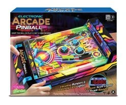 Merchant Ambassador Electronic Arcade Pinball -Play Nest Game 51URWKESMUL