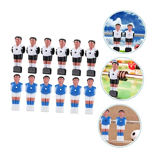 INOOMP 12pcs Football Machine Doll Mini Accessories Mini Baby Dolls Cake Toy Soccer Accessories For Men Football Men Figurine Foosball Table Player Imitation Soccer Player Foosball Game 3 INOOMP 12pcs Football Machine Doll Mini Accessories Mini Baby Dolls Cake Toy Soccer Accessories For Men Football Men Figurine Foosball Table Player Imitation Soccer Player Foosball Game