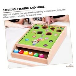 INOOMP 1 Set Table Tennis Pool For Puzzle Toys Play Table Small Pool Table Kids Motor Skills Kids Pool Table Miniature Games Travel Game Table Top Pool Table For Adults -Play Nest Game 51YVHCszNSL