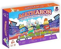 Yuka Champs Smart Math Games For Kids 6-8, 8-12 Age Group, Learn Math Manipulatives - Multiplication, Division, Addition And Subtraction With Educational Toy Board Games, For Boys And Girls -Play Nest Game 51YkTEsFQKL. AC