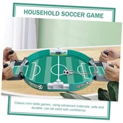 Toyvian 1 Set Kids Educational Toys Footballs For Kids Toys Desktop Soccer Game Table Soccer Game Mini Tabletop Soccer Kid Table Soccer Game Board Game Toy Foosball Table Child -Play Nest Game 51ZJCB6H0dL