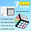 Rechargeable Magic Flashing 7 Activity Fun Cube Electronic Memory Game & Brain Training STEM Educational Cube, Focus & Attention Training, Handheld Game For Kids, Gift Toy For 6- 8 Yrs Boys & Girls -Play Nest Game 51ZY7sgfGEL
