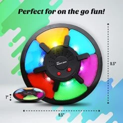 Handheld Memory Game, Light Up Memory Game With 6 Pattern Sequence, With Lights And Different Sounds For Each Color Master, Brainy Game For Kids, Boys And Girls -Play Nest Game 51a9YGPUhtL