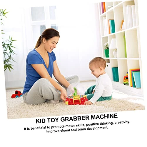 Alasum Crane Machine Toddler Toy Vending Machine Candy Micro Toys Manual Claw Machine Toddlers Grabber Machine Prize Dispenser Machine Kid Toy Grabber Machine Catcher Toy Machine USB Red 8 Alasum Crane Machine Toddler Toy Vending Machine Candy Micro Toys Manual Claw Machine Toddlers Grabber Machine Prize Dispenser Machine Kid Toy Grabber Machine Catcher Toy Machine USB Red - Image 6