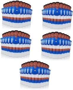 BESPORTBLE 22 Pcs Puppet Mini Toy Tabletop Accessories Mini Dolls Ball Table Football Accessories Foosball Men Table Football Replacement Parts Desk Football Game Desk Football Figures Number -Play Nest Game 51cC88O IL. AC