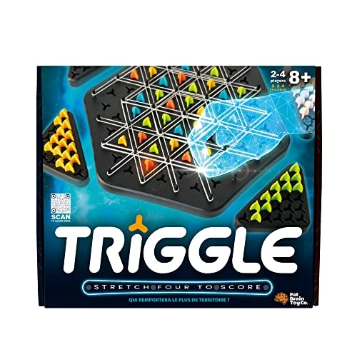 Fat Brain Toys Triggle Game | Ages 8+ | 2-4 Players | 1 Set 3 Fat Brain Toys Triggle Game | Ages 8+ | 2-4 Players | 1 Set