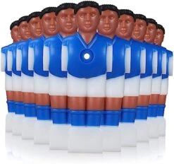 BESPORTBLE 22 Pcs Puppet Mini Toy Tabletop Accessories Mini Dolls Ball Table Football Accessories Foosball Men Table Football Replacement Parts Desk Football Game Desk Football Figures Number -Play Nest Game 51ceMpetPoL. AC