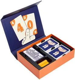 Mattel Games Phase 10 Card Game 40Th Anniversary Edition, Family Game For Adults & Kids, Rummy-Style Play In Tin Storage Box -Play Nest Game 51cr50649DL