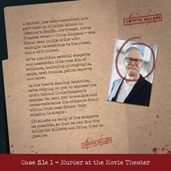 Cryptic Killers Bundle - Unsolved Murder Mystery Game - Cold Case File Investigation - Detective Clues/Evidence - Solve The Crime - Individuals, Date Nights & Party Groups - 3 Pack -Play Nest Game 51dBkGJCIRL