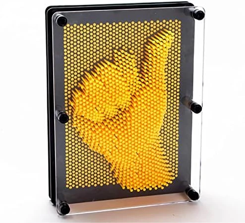 3D Pin Art Sensory Toy Needles Intellectual Fun Toy Plastic Pin Art Palm Board Large (LightBlue-6 X 8 Inches) 17 3D Pin Art Sensory Toy Needles Intellectual Fun Toy Plastic Pin Art Palm Board Large (LightBlue-6 X 8 Inches) - Image 15