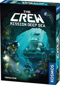 Thames & Kosmos The Crew - Mission Deep Sea | Card Game | Cooperative | 2 To 5 Players | Ages 10+ | Trick-Taking | 32 Levels Of Difficulty | Endless Replayability