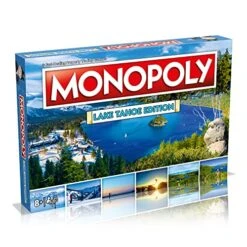 Lake Tahoe Monopoly Board Game, For 2 To 6 Players, Adults And Kids Ages 8 And Up, Buy, Sell And Trade Your Way To Success -Play Nest Game 51hWlk6FRvL